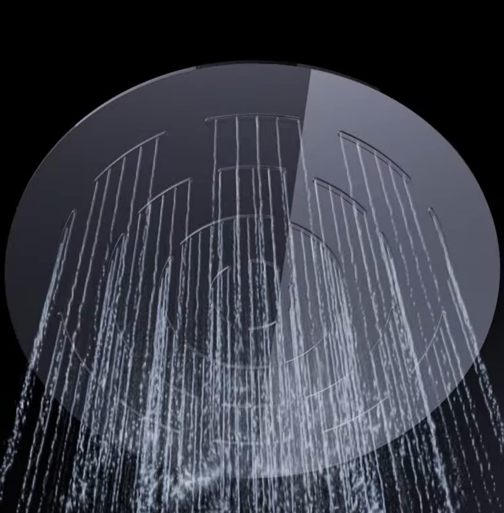 Amaze Round Stainless Steel Chrome Shower Head