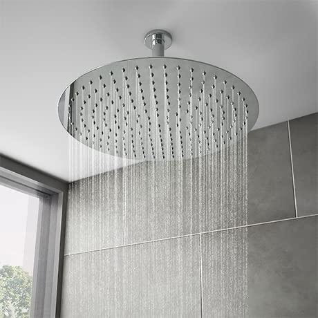 Heavy Duty Trident Round Stainless Steel Shower Head