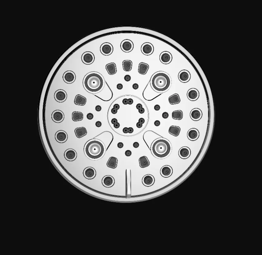 Violet Shower Head | 7 inches 